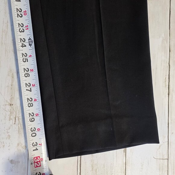 Pronto Uomo Mens Black Dress Slacks Career Office NEW 36x32 Classic Flat Front - Picture 7 of 7